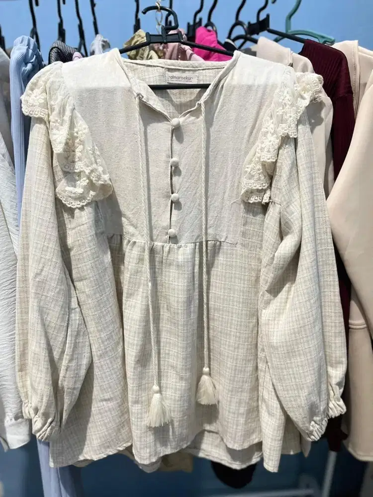 *PRELOV* PREMIUM LINEN BLOUSE