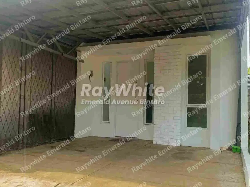 Rumah Murah Renovasi Tanah 72 2KT Tidak Banjir di Graha Raya Bintaro