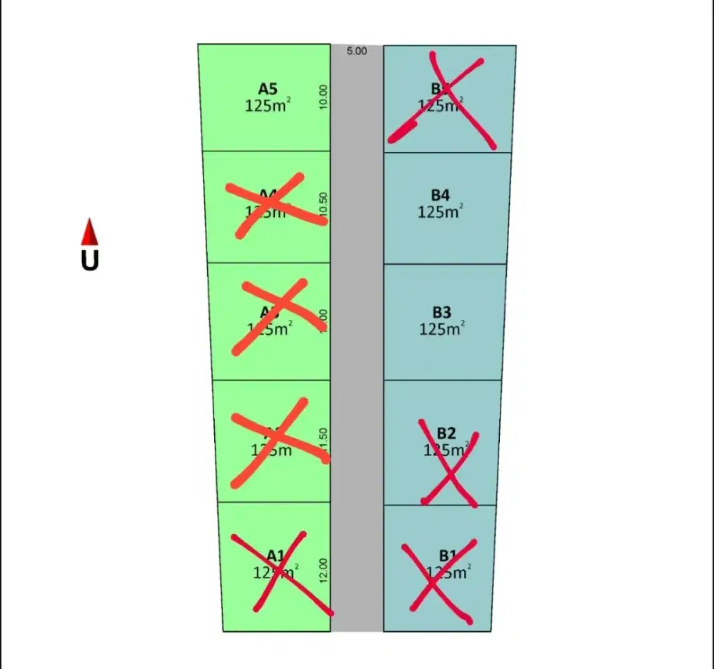 Tanah kapling Wonotawang ,Bangunjiwo