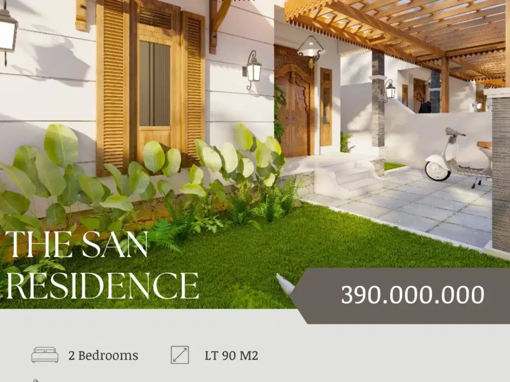 Rumah Eksklusif Jogja, Harga 300 an Juta SHMP, Bisa KPR