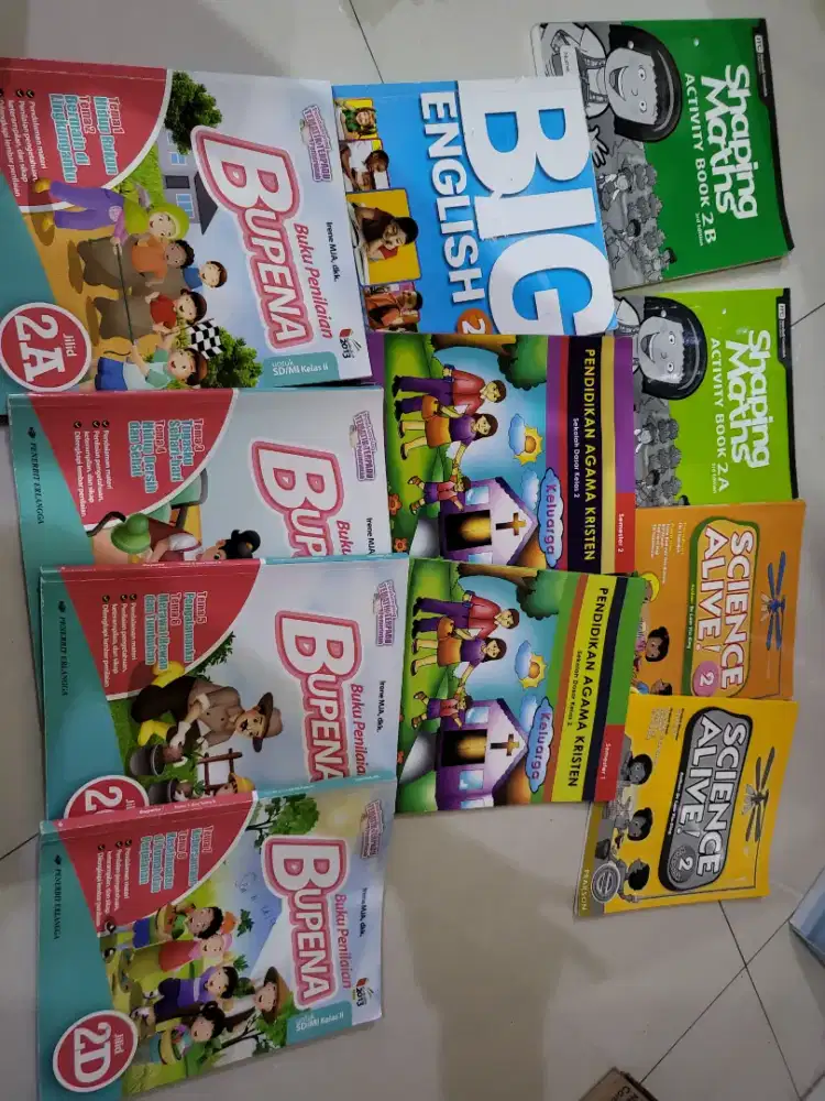 Buku pelajaran SD kelas 1 sampa 6 LENGKAP