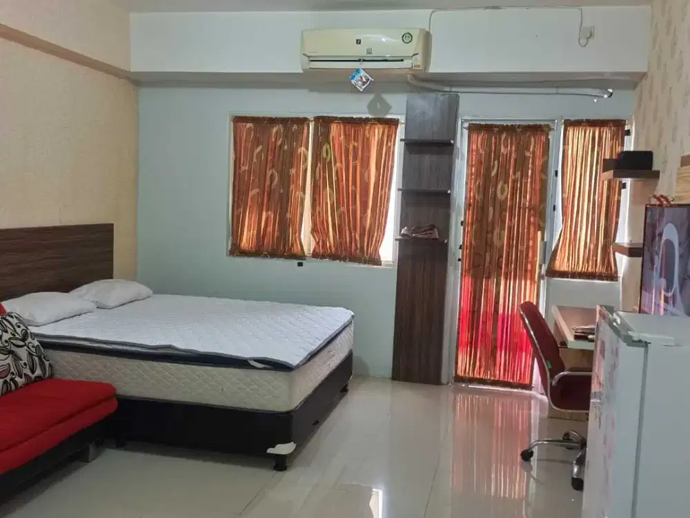 Sewa Apartemen Park View Detos Beji Depok Lantai Tinggi 30m² Murah