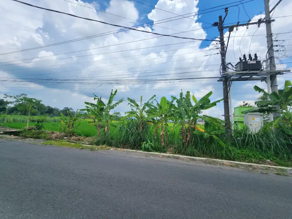 Tepi Jl. Raya Sambiroto, Purwomartani, Cocok Peruntukan Usaha