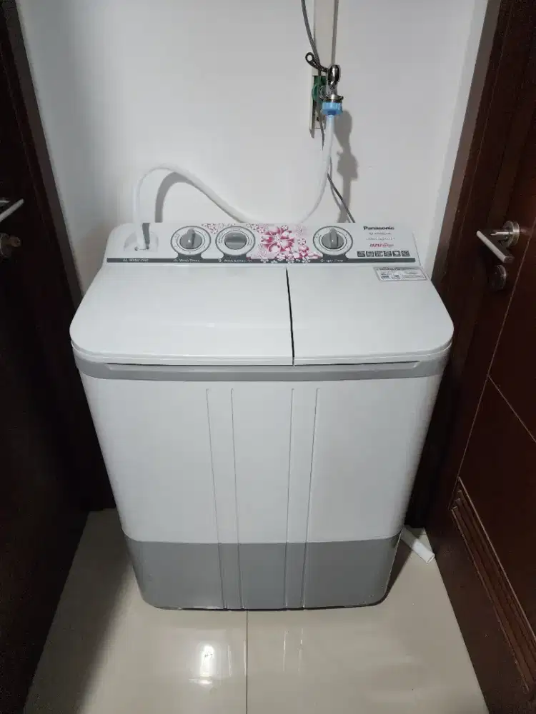 Panasonic NA-W76BBZ2H Mesin Cuci 2 Tabung Low Watt [7 Kg]