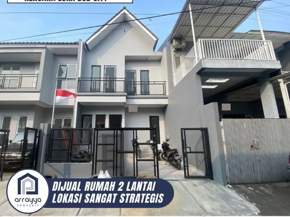 RUMAH MODERN KENCANA LOKA BSD!! BRAND NEW 2 LANTAI HARGA MENARIK  'ARB91