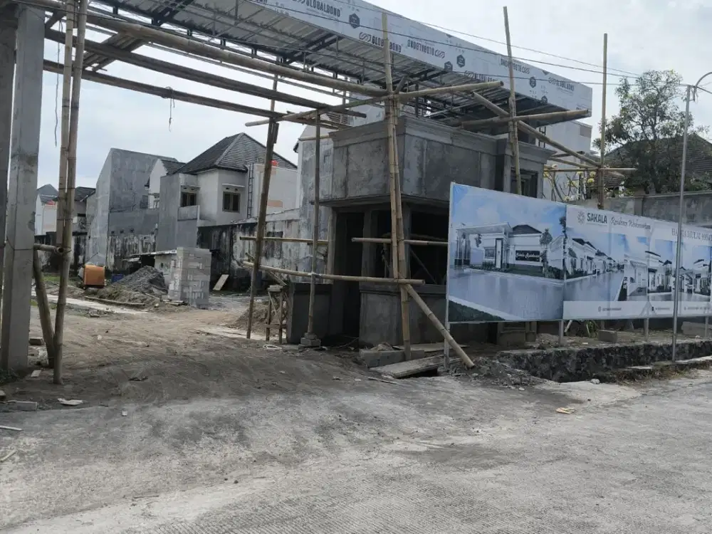 RUMAH DALAM CLUSTER DI JL RAYA TAJEM DEKAT STADION MAGUWO