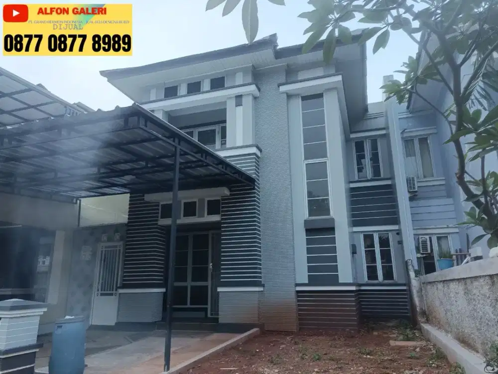 jual cepat rumah kota wisata dekat  mal living world dan tol kota wisata cibubur