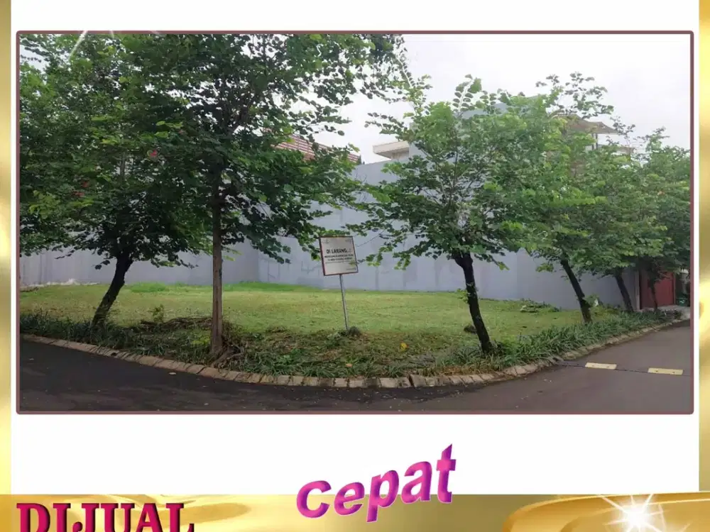 DIJUAL KAVLING 520 METER HOOK CITRA GARDEN CITY 6 CENGKARENG JAKARTA