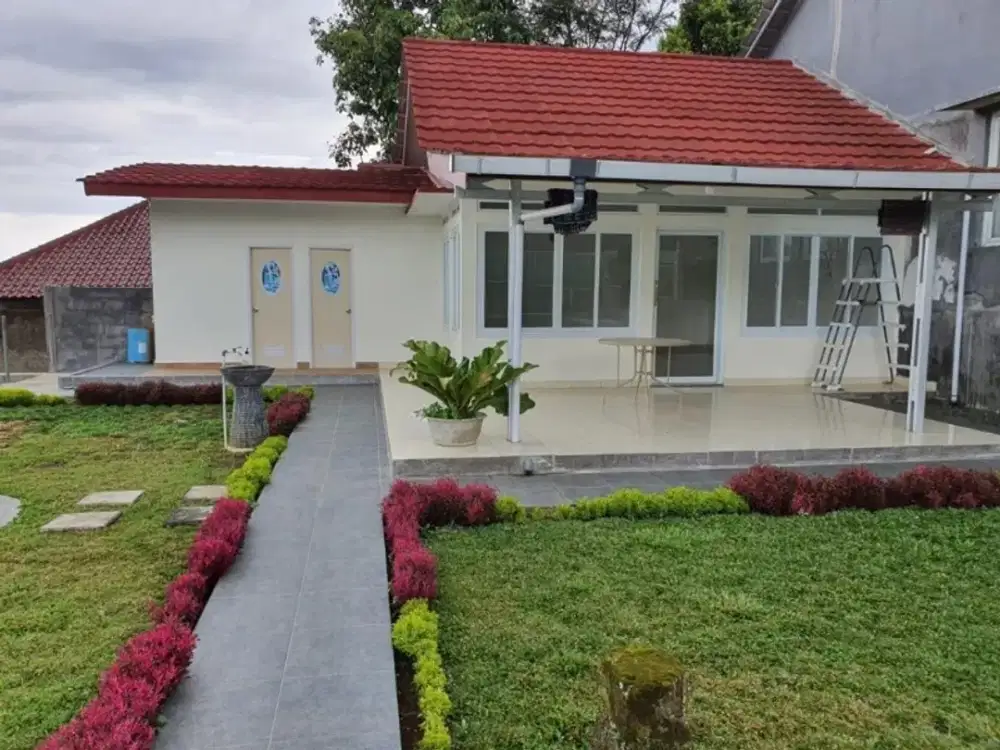 Dijual Villa Kebun 2KT 3KM dengan Green House di Caringin Bogor