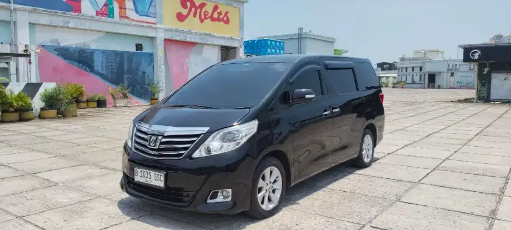 Toyota Alphard X matic Hitam 2012