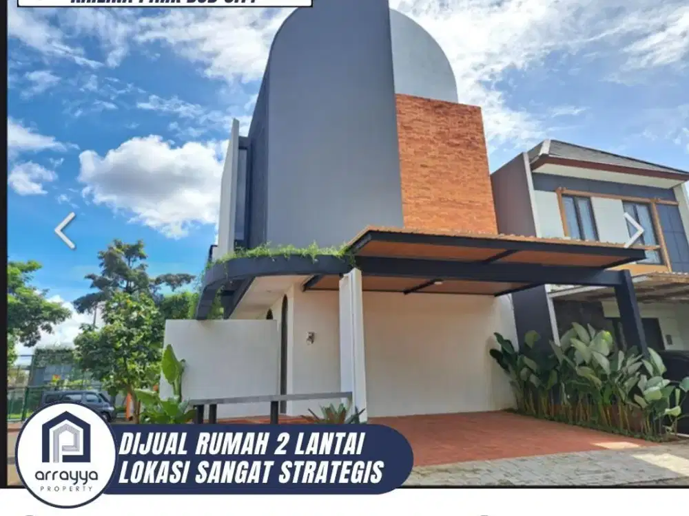 RUMAH MEWAH 2 LANTAI HOOK DI KIREINA PARK BSD .ENB196