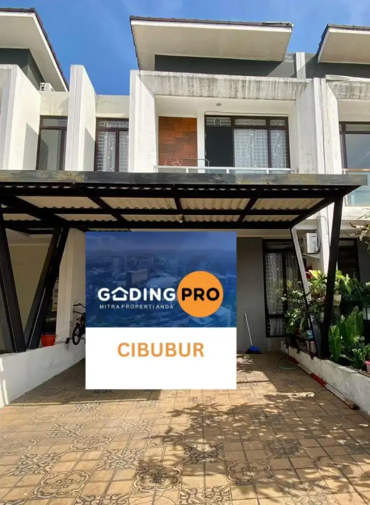 Dijual rumah Metland Transyogi Cluster depan, include kitchen set