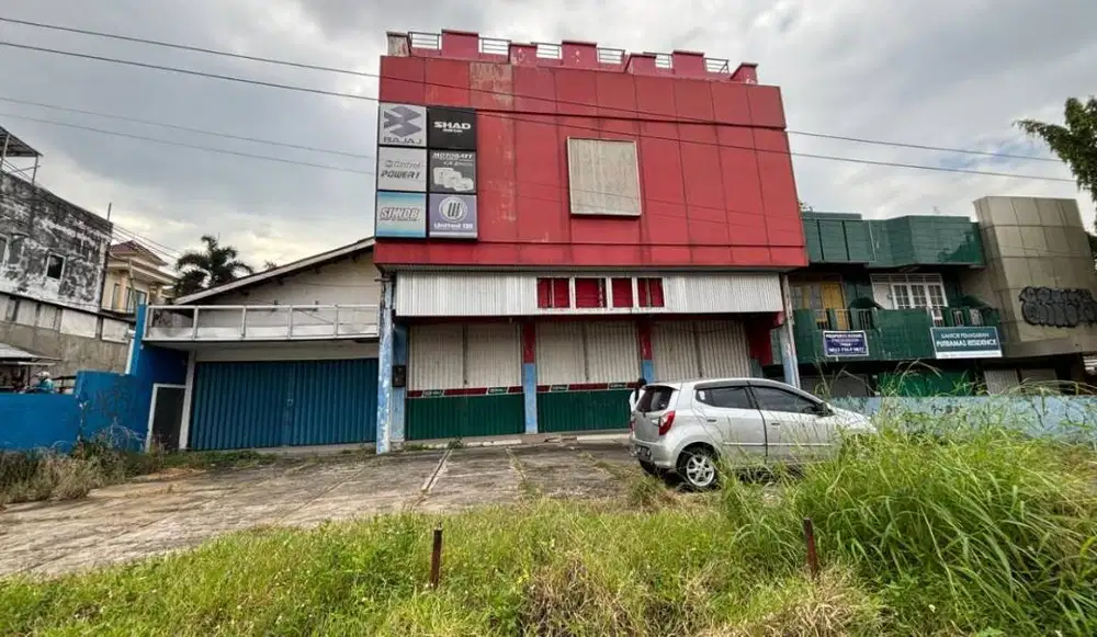 di jual 3 unit ruko di jalan basuki rahmat palembang
