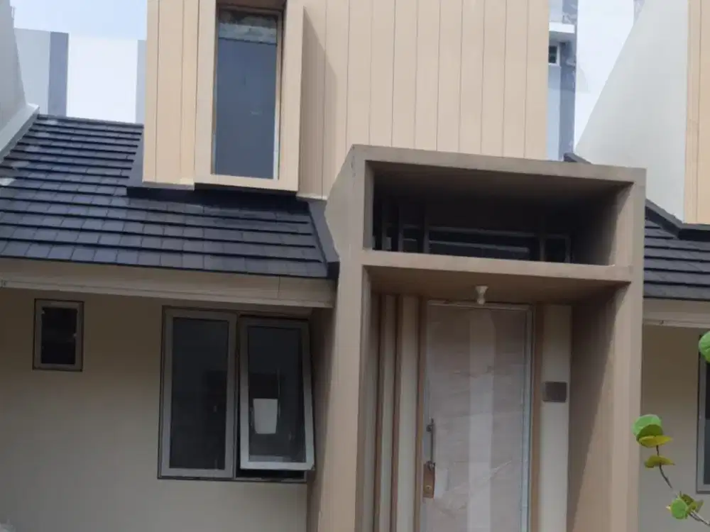 DIJUAL! RUMAH CANTIK MINIMALIS SPRINGHILL YUME LAGOON DENGAN LOKASI STRATEGIS DI KAWASAN CISAUK