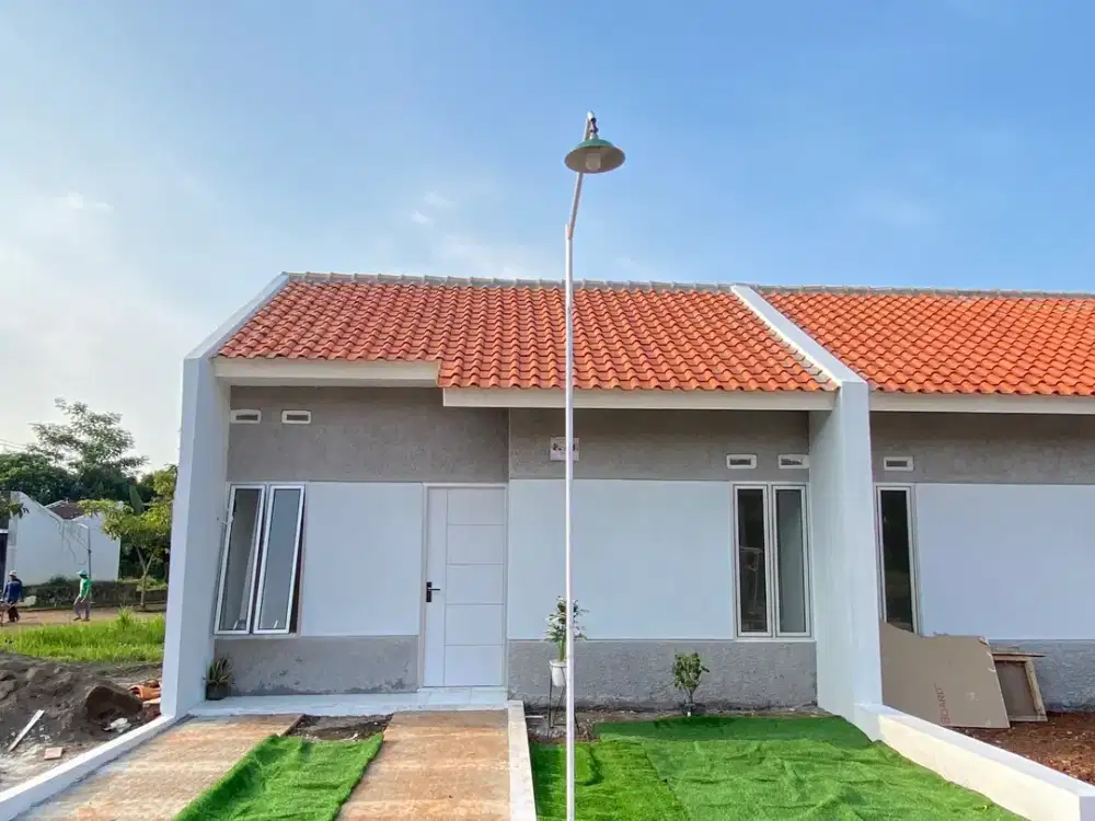 Rumah minimalist tipe 30/60 di kawasan KITB, Madanaya Residence