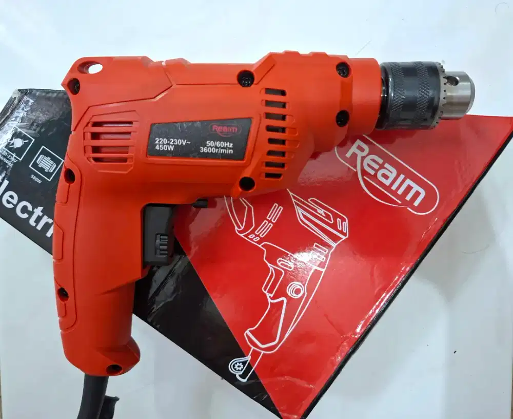 Baru mesin bor listrik electric drill kayu besi beton