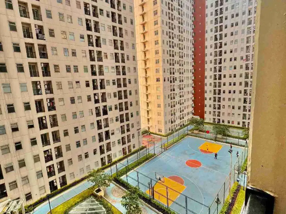 Dijual murah banget type studi semi furnished view kolam renang