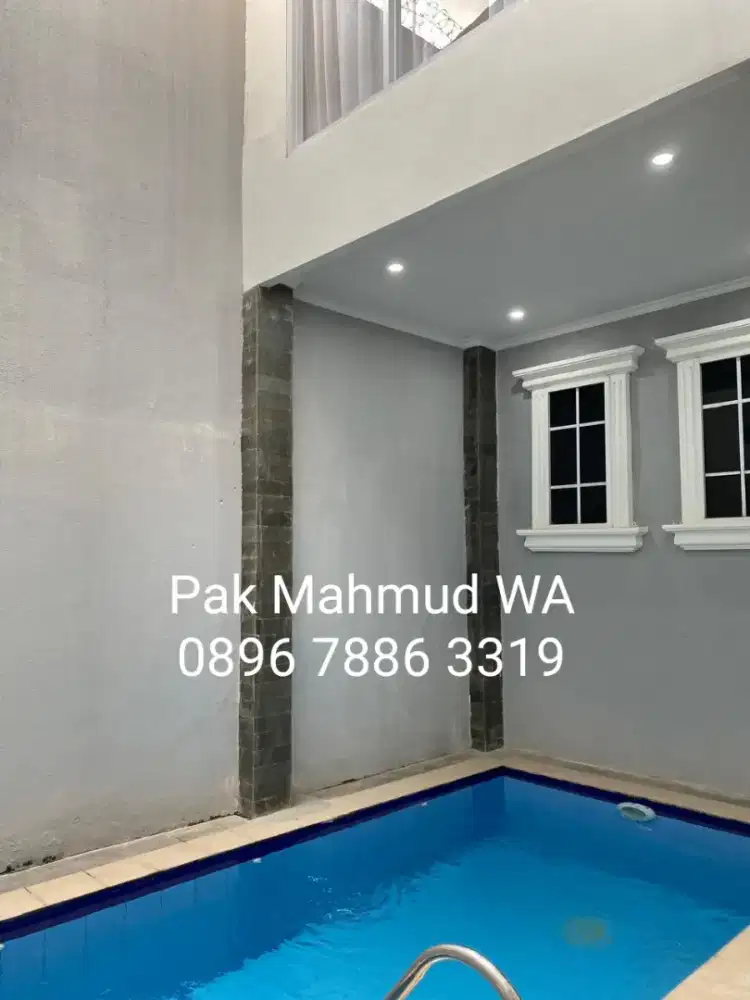 Rumah + kolam renang murah banget BU SHM di Bintaro Jaksel