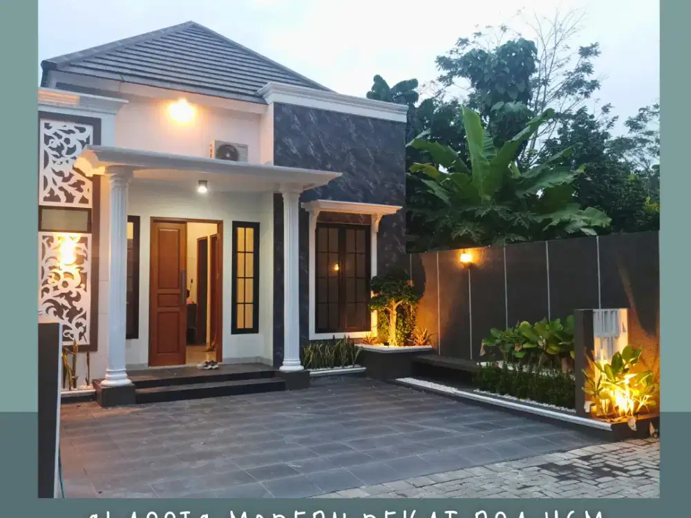 RUMAH SIAP HUNI DALAM CLUSTER DI CEBONGAN MLATI