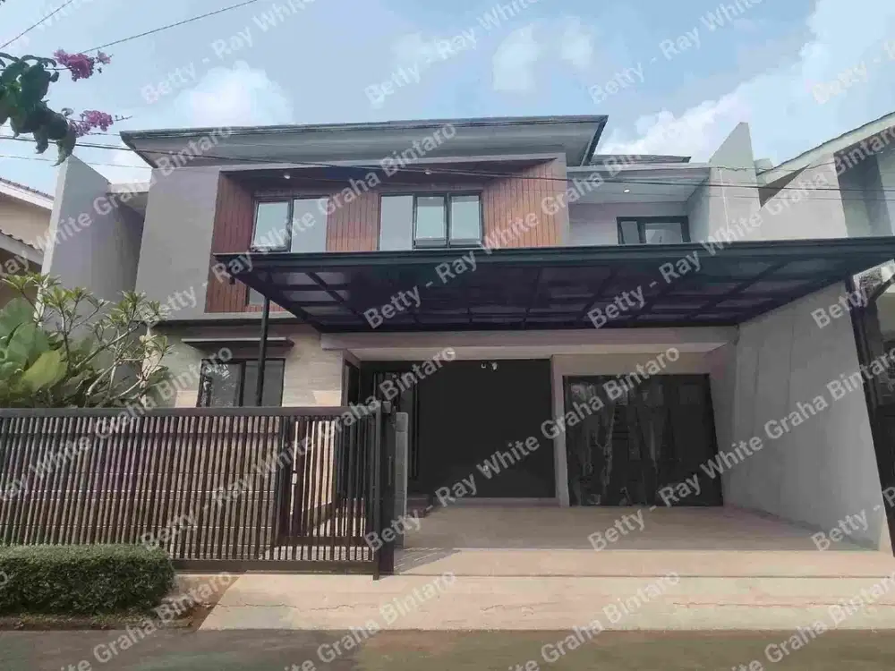 Dijual Rumah Bangunan Baru Siap Huni di Mertilang Bintaro Sektor 9