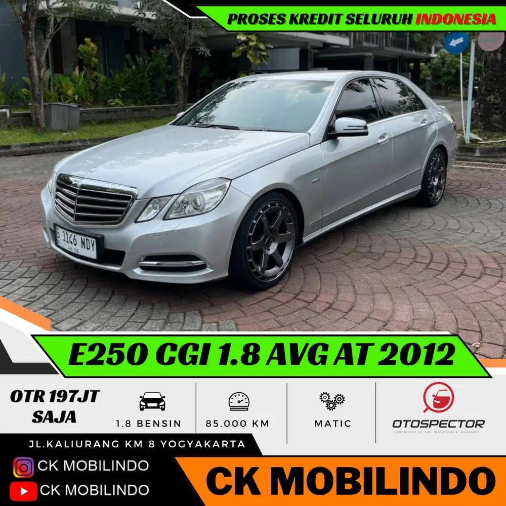 (km85rb) Mercy E250 CGI Avantgarde Matic 2012 ISTIMEWA Bisa Kredit