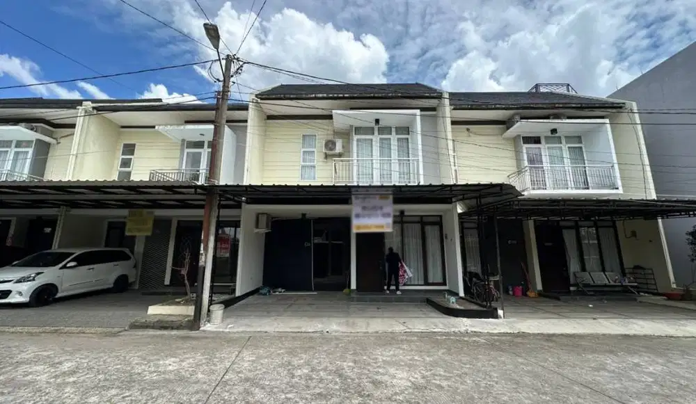 di jual townhouse komplek d'miro kenten palembang