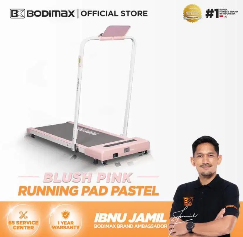 WTS Bodimax Running Pad Pastel - Pink