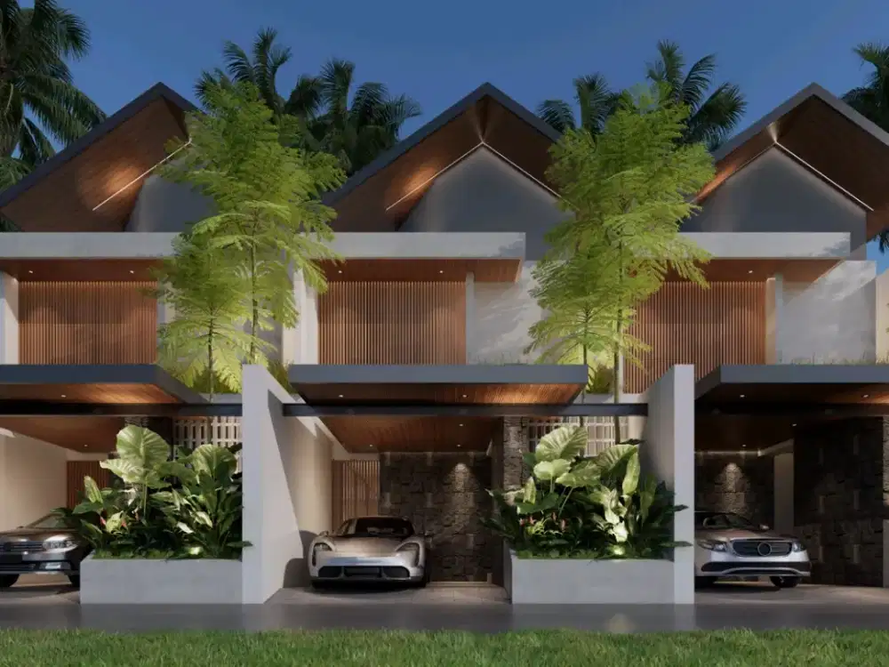 VILLA TROPICAL MODERN 2 LANTAI DEKAT RS INTERNASIONAL SANUR
