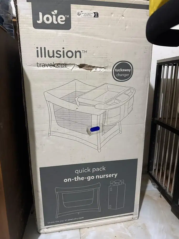 Preloved baby box merk joie