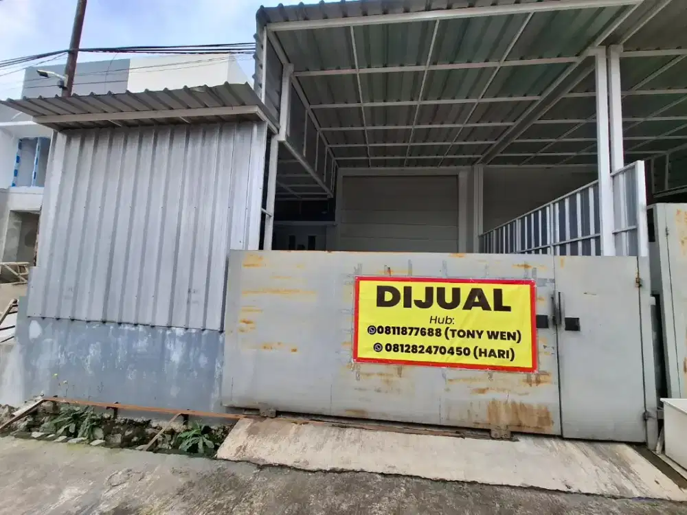 Gudang STRATEGIS ! ada IZIN INDUTRI nya