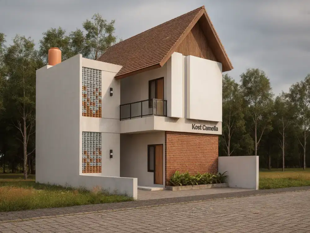 Jln Sumatera Kayen  900m ke Ringroad Utara Jogja. Kos murah 2 Lantai Kamar Mandi Dalam