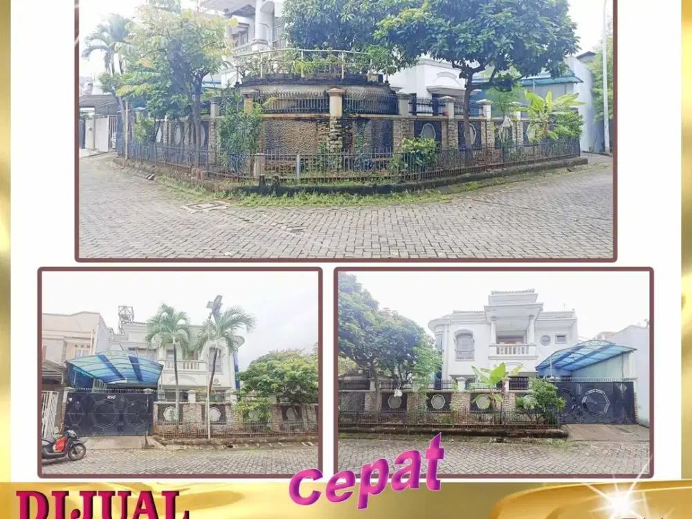 DIJUAL RUMAH HOEK 2 LANTAI TAMAN PALEM LESTARI JAKARTA BARAT