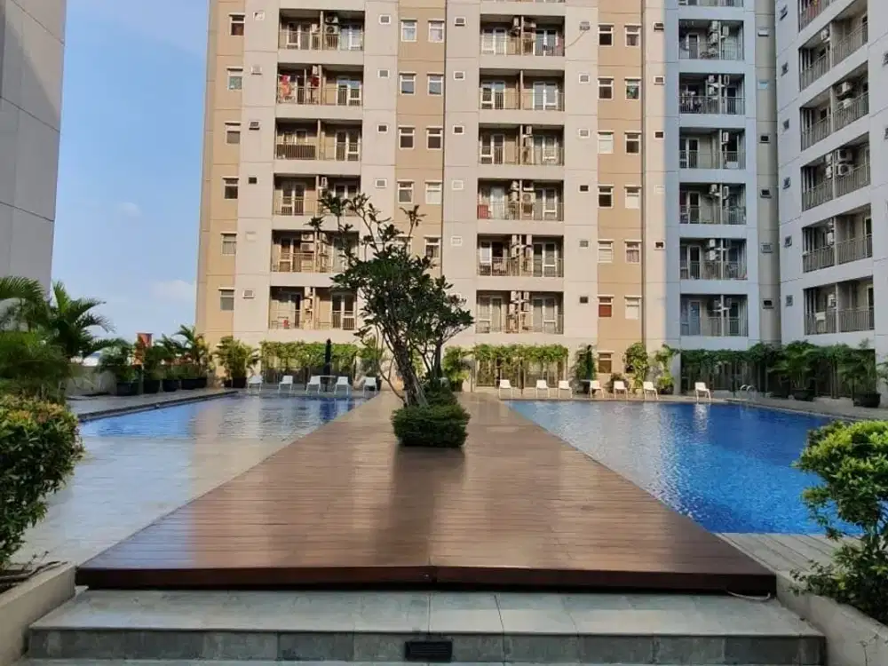 Dijual Apartemen 2 Kamar Tidur (2BR) Siap Huni di The Oak Tower Jakarta Timur