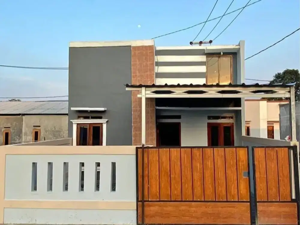 DIjual Rumah Cash 125 juta aja sedang BU 5 menit ke Stasiun KRL Daru