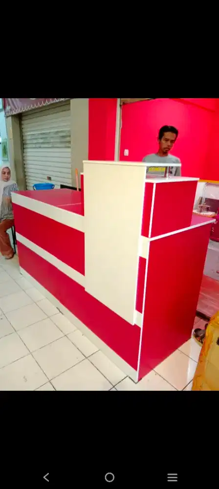 Meja Resepsionis/ Meja Kasir/ Meja Londry