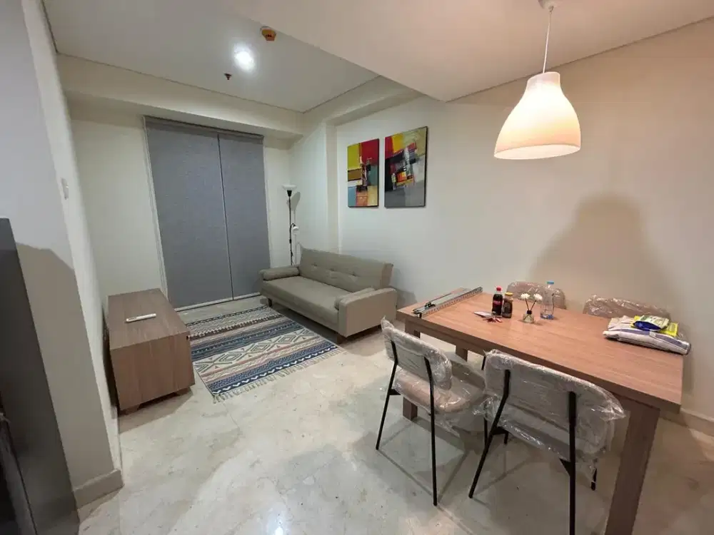 DISEWAKAN/ DIJUAL APARTEMENT 2 BR FULL FURNISH MURAH PURI ORCHARD JAKARTA BARAT