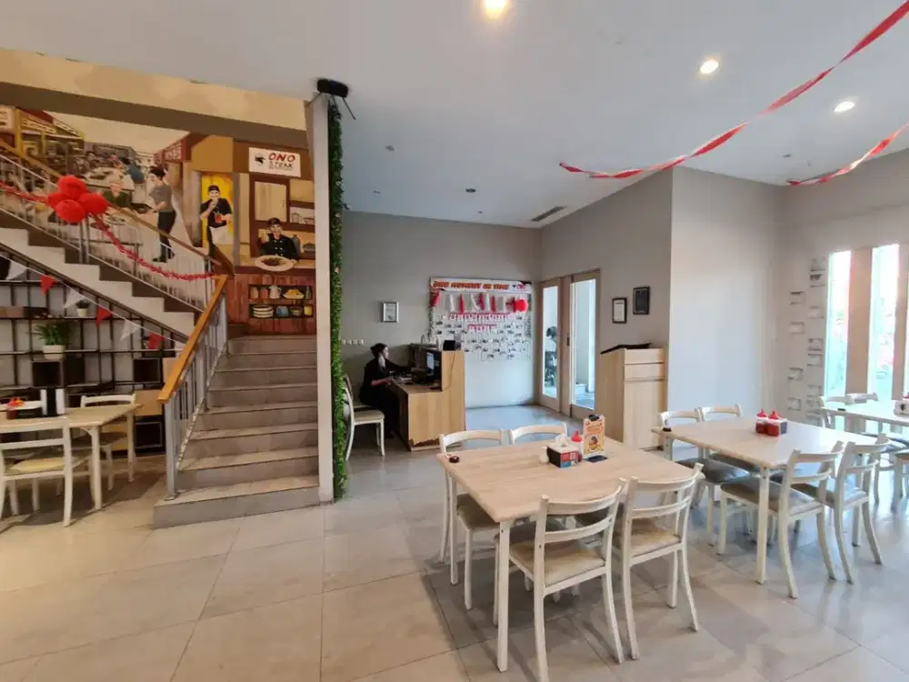 JUAL BANGUNAN COCOK UNTUK RESTORAN