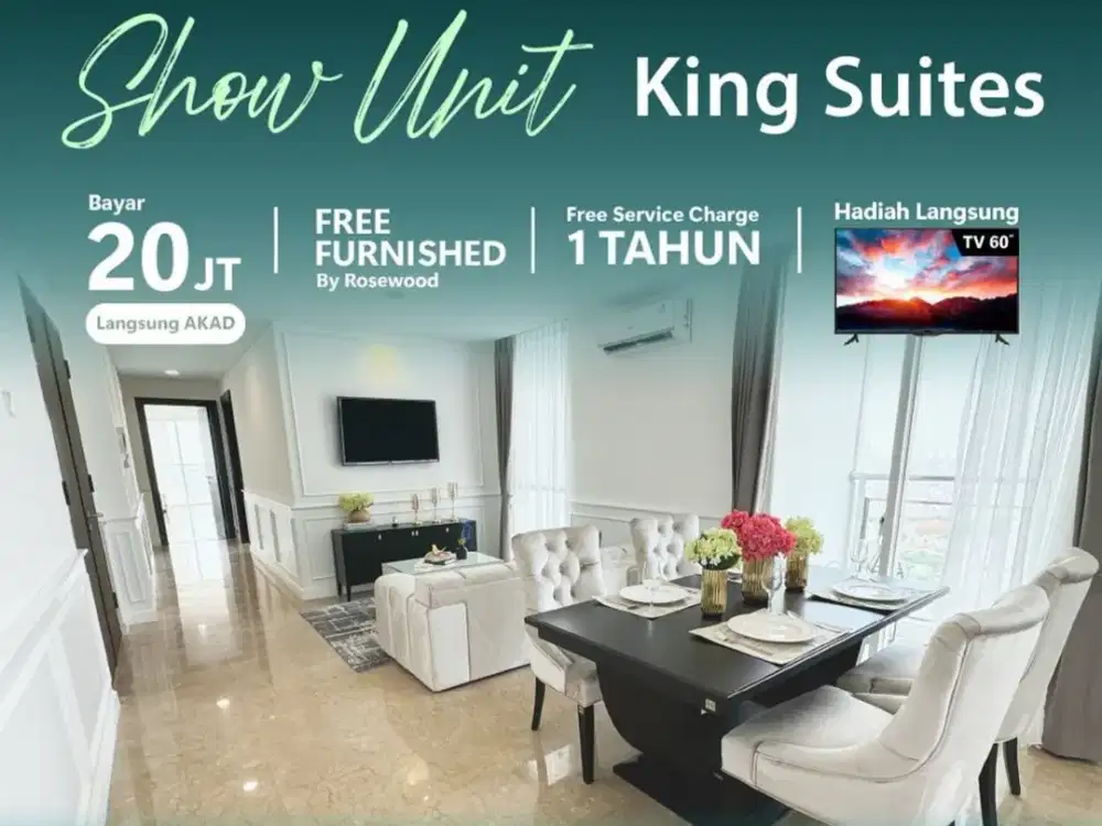 APARTEMEN SPRINGHIL KEMAYORAN UNIT BARU TOWER BARU BS KPR DP 0% VIEW GOLF DEKAT GANDHI SCHOOL & GOLF