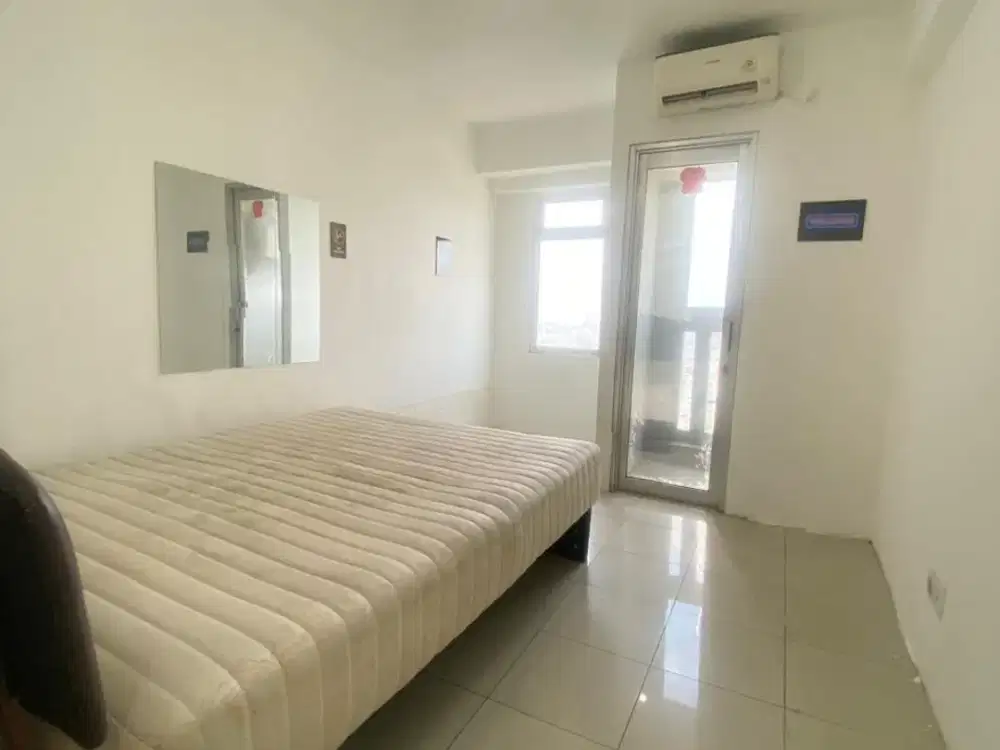 Super Best Price  Apartemen green bay pluit studio Semi furnished sudah inc AC View Kota