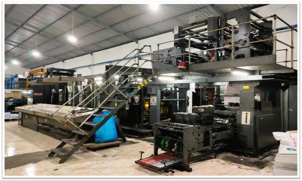 Heidelberg - Mesin Web Cut Off 63, 4 warna