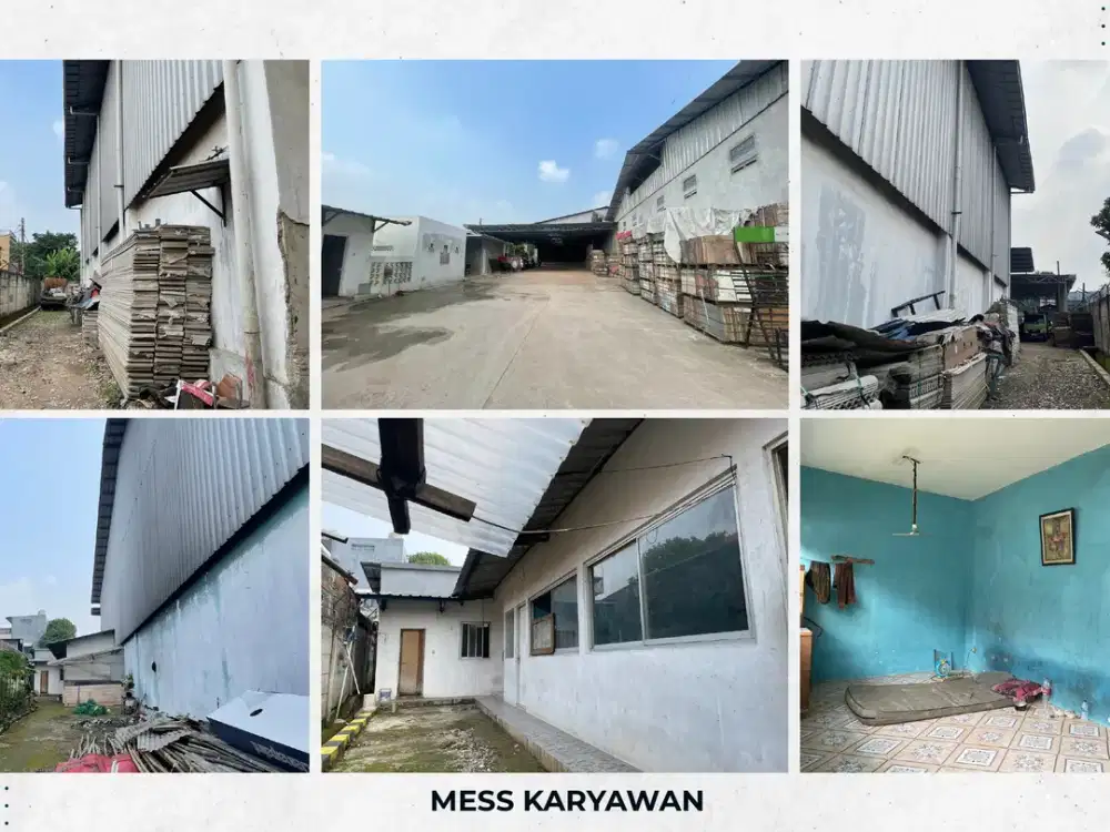 DIJUAL BANGUNAN KOMERSIAL KARAWANG KANTOR, GUDANG, MESS DAN TOKO