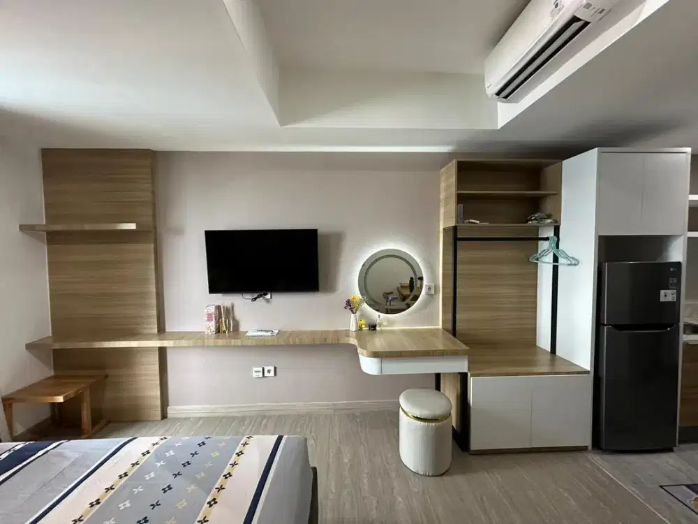 Apartemen Collins Boulevard Studio Cantik Disewakan
