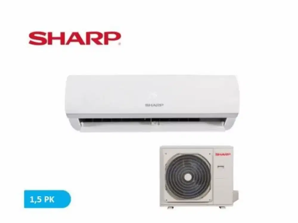CICILAN AC SHARP STD 1,5 PK, TANPA DP