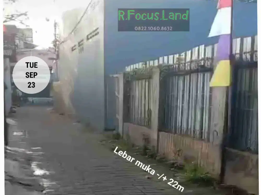 Tanah Kosong DEKAT Jalan Utama Inpres Raya di Larangan