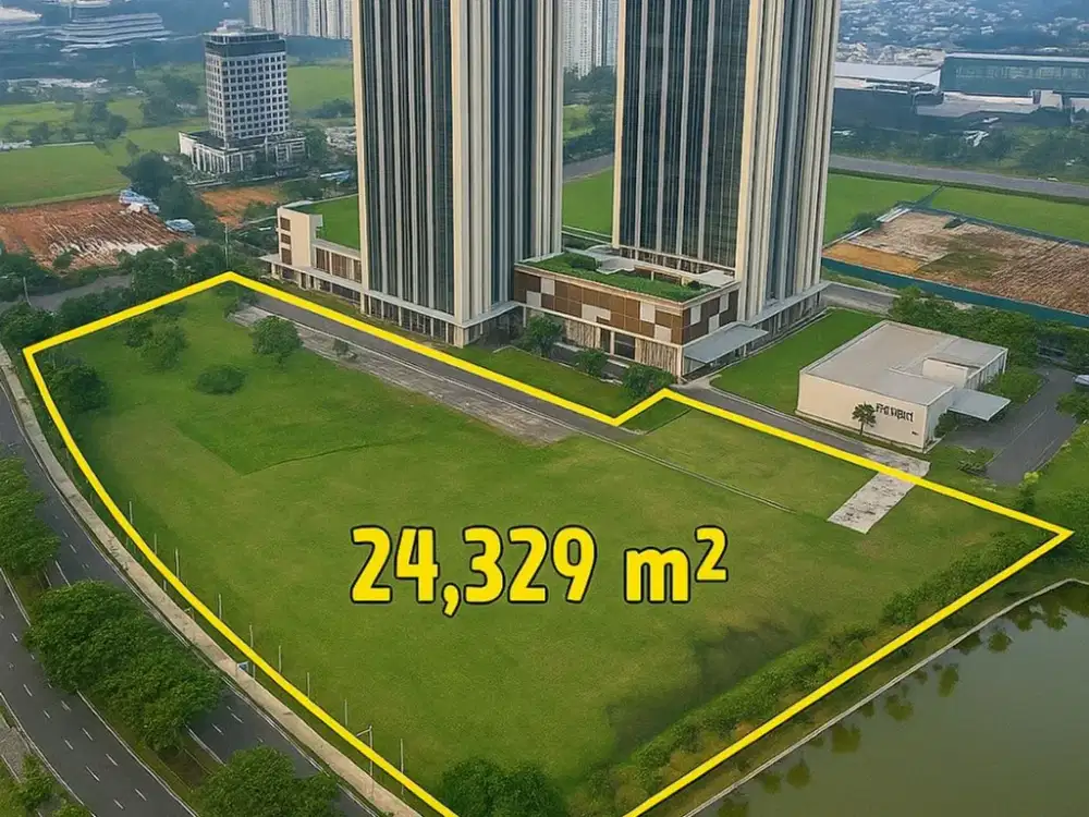 FOR SALE KAVLING KOMERSIAL PALING PREMIUM DI SAMPING APARTEMEN BRANZ BSD