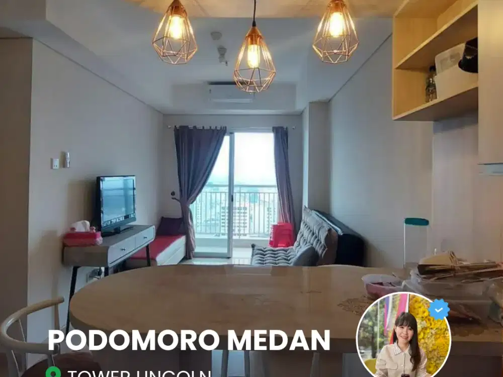 DISEWA APARTEMEN PODOMORO TOWER LINCOLN CITY VIEW