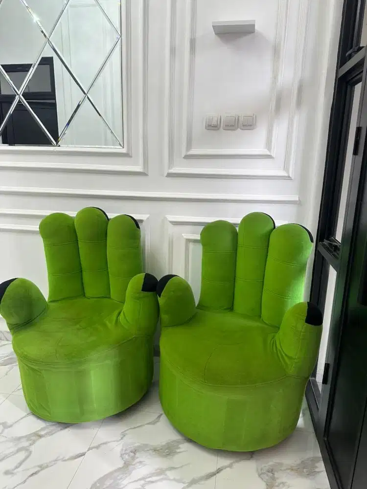 Sofa jari 2 set bisa muter