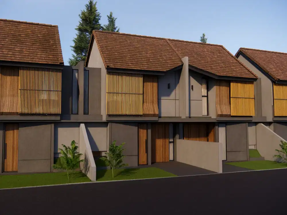 Dekat RSA UGM & JCM, Rumah Jogja Tropis 2 Lantai Eksklusif