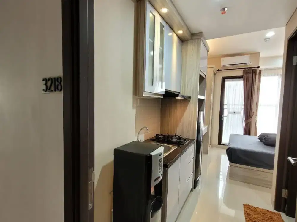 Apartemen Transpark Bintaro Studio 32F City View – Dekat BXC Mall & Sekolah