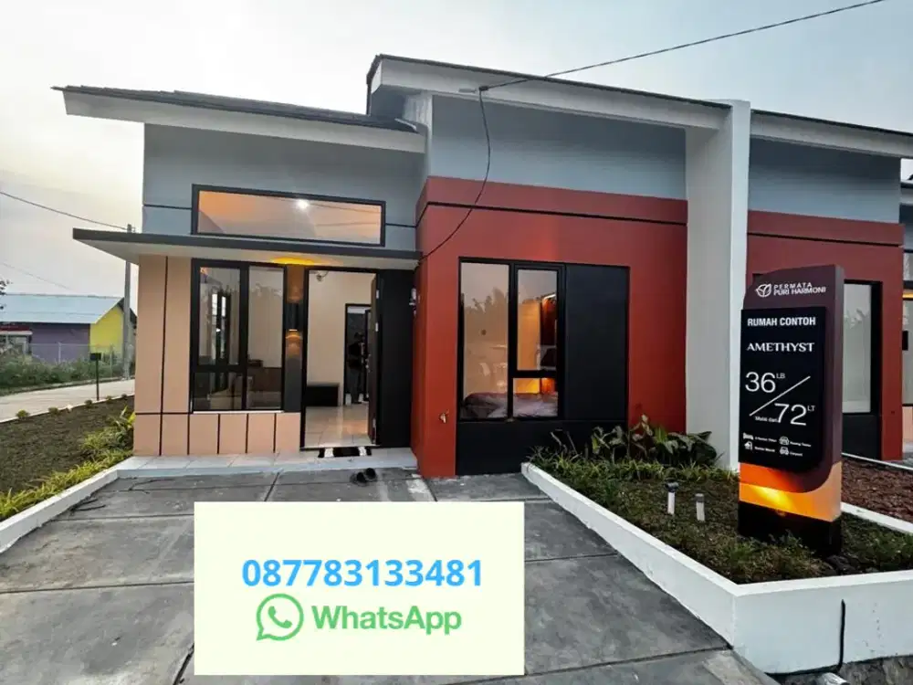 Ruma komersil murah booking 500rb